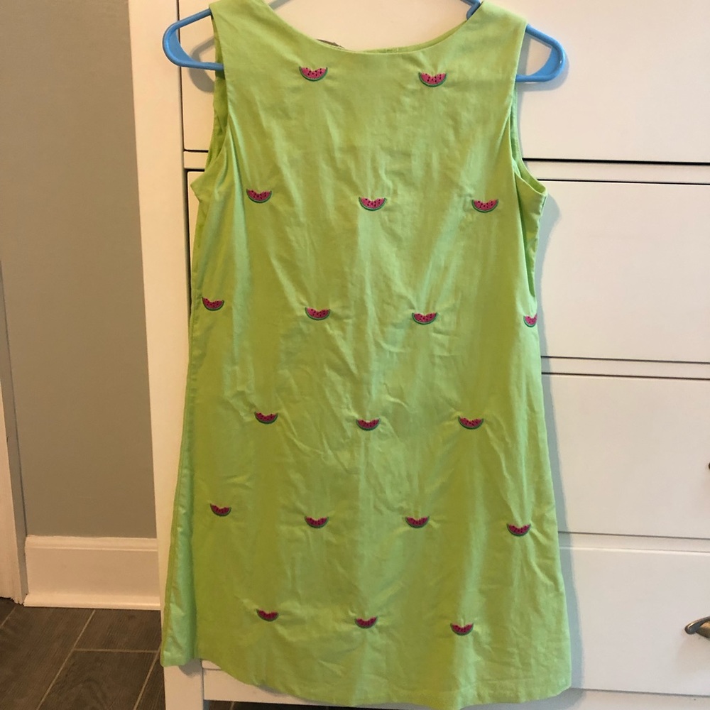 Girls Embroidered Watermelon Dress